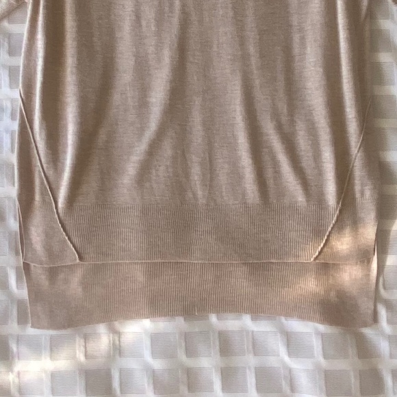 Zara Crew Neck Sweater Tan Excellent Condition - Picture 5 of 9